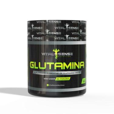 Imagem de Glutamina 100% Pura 300 Gramas - Vital Sense Nutrition