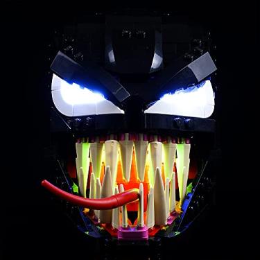 Imagem de Kit de luz LED para Venom Homem-Aranha, iluminação para Lego 76187 modelo de blocos de construção (não inclui o conjunto Lego)