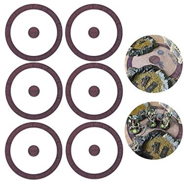 Imagem de Jucoci Objective Point Markers 6PCS Set Objective Marker Compatible with WH40k Wargame (Miniature Not Included)