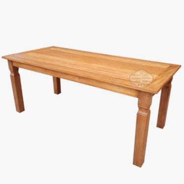 Imagem de Mesa Em Madeira 120 X 60 Em Demolição Sudeste Rústico