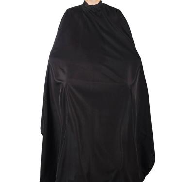 Imagem de Capa De Corte Barbeiro E Cabeleireiro De Microfibra 2,10 Metros Preta