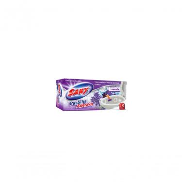 Imagem de Pastilha Sanitária Adesiva C/3 - Sany Mix Lavanda