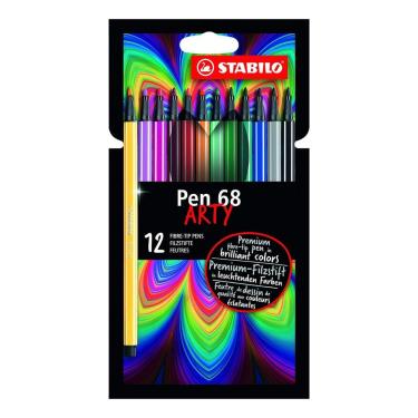Imagem de Caneta Stabilo Pen 68 Arty Estojo C-12 Cores