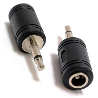 Imagem de Artilits (Pacote com 2 adaptadores de fone de ouvido de 5,5 x 2,1 mm a 3,5 mm, adaptador CC feito para cabo auxiliar, fones de ouvido, piano, bateria, amplificador de guitarra