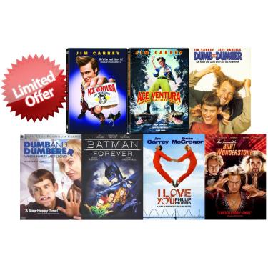 Imagem de Generic Coleção De Filmes Em Dvd Jim Carrey: Ace Ventura: Um Detetive Diferente / Quando A Natureza Chama Debi & Lóide E Harry Mais Conheceu Lloyd Batman Eternamente Eu Te Amo Phillip Morris O Incrí