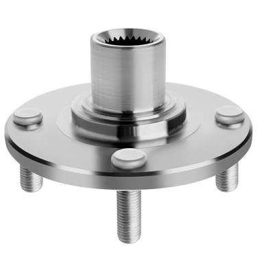 Imagem de Conjunto de cubo e rolamento da roda dianteira 518510 compatível com 2000-2011 para Ford for Focus 4 Lugs Non-ABS 1 peça