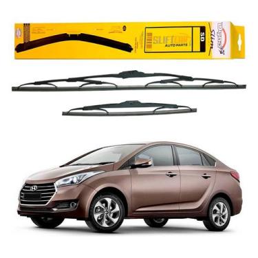 Imagem de Par Palheta Dianteira Hb20s 1.0 1.6 2016 A 2019 - Dyna