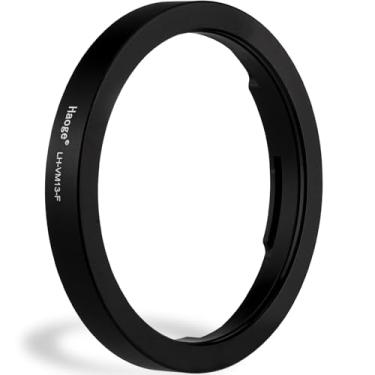 Imagem de Haoge Anel frontal de baioneta de lente de metal para Voigtlander 35 mm F2 35 mm F1.5 28 mm F2.0 Tipo I e II Ultron Aspherical Vintage Line Leica VM Mount Lens LH-VM13-F