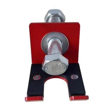 Imagem de menolana Suporte de barra para rack de agachamento, acessório vertical para equipamento de fitness com furo de 26 mm, suporte para barra de academia de garagem