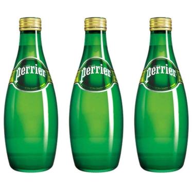 Imagem de Água Mineral Perrier Gaseificada 330ml 03 Unidades
