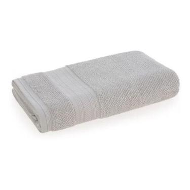 Imagem de Toalha de Rosto Karsten Empire Mineral-Cinza 100% Algodão 48x70cm