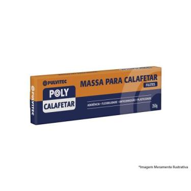 Imagem de Massa Calafetar Pulvitec 350G Cinza 21 Filetes