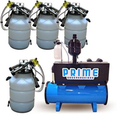 Imagem de Ordenhadeira Mecanica Motor 2cv, Bv 450 Lts com 4 Conjuntos de ordenha