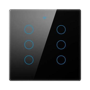 Imagem de Interruptor Inteligente Zigbee/RF433 Brasil - 4x4 Sensor de Toque - Co
