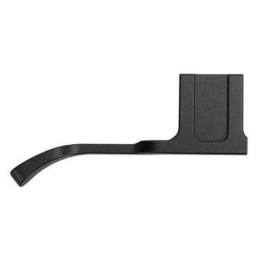 Imagem de Câmera de polegar para cima alumínio de alumínio de alumínio suporta com protetor de capa de sapato quente para câmera GFX-50R Mirrorless (Preto)