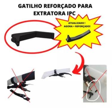 Imagem de Gatilho Para Extratora Ipc Reforçado Trava E Arruela - FATI