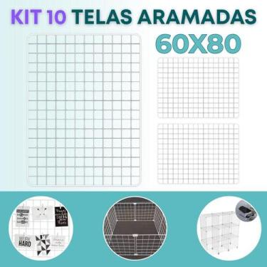 Imagem de Kit 10 Telas Aramada 60x80cm Mural Criativo Fotos Inspirações Mood Boa