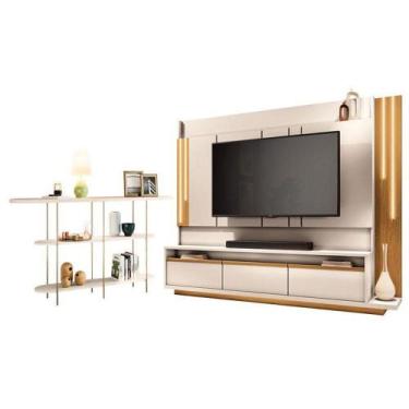 Imagem de Estante Home Theater Montane Off White Cinamomo E Aparador Infinity Of