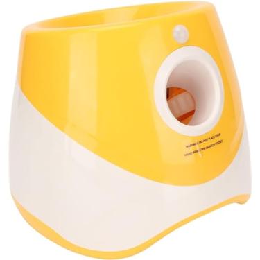 Imagem de Conjunto De Lançador De Bolas Automático Para Cães, Bateria Recarregável Usb De 2200 Mah, Brinquedo Interativo Para Cães Com 3 Bolas De Tênis Para Enriquecimento E Jogo De Arremesso Interno