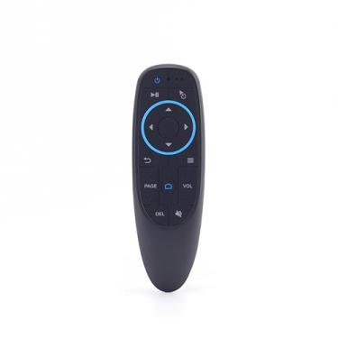 Imagem de Controle remoto OneCarStereo BLE 5.0 Air Mouse, controle remoto de voz 2.4G RF sem fio com giroscópio de 6 eixos IR Learning, controle remoto USB Air Mouse para PC, Smart TV, Android TV Box HTPC