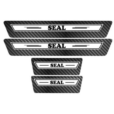 Imagem de Soleira Porta Premium Branco Carbono Seal 2024 2025 - Jhow Adesivos