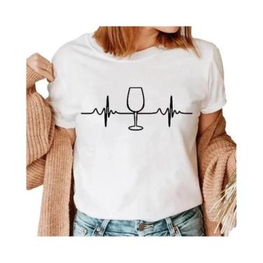 Imagem de Camiseta Feminina Manga Curta - Estampa Vintage Anos 90, BR-G4, Mgq 27