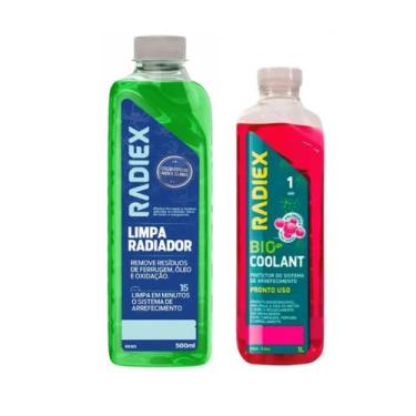 Imagem de KIT Aditivo Protetor Radiador Rosa / Limpador Radiador - R9301/R1892 -