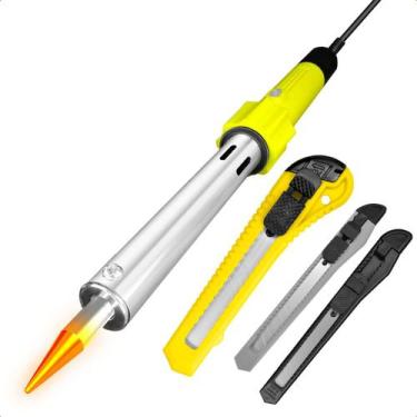 Imagem de Ferro Solda 100W 220V Elétrico 3 Estilete Profissional 18mm - Startool