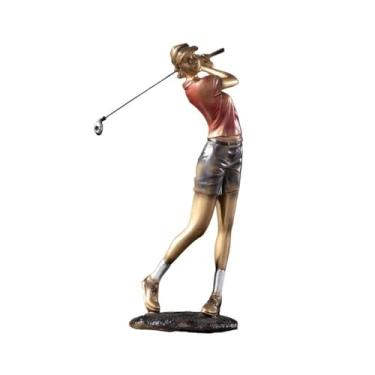Imagem de Escultura criativa de golfe, ornamentos de figura, estilo europeu, sala de estar, decoração de armário de vinho, escritório, estante de livros Arte Decorativa(Pequeno)