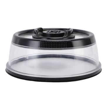 Imagem de Diydeg Tampa da Placa de Vedação a Vácuo, Prensa de Plástico Reutilizável Tipo a Vácuo Selador de Alimentos a Vácuo de Alimentos de Alimentos para (Médio 80-105mm / 3.1-4.1in)