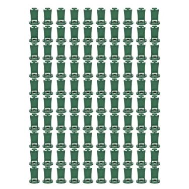 Imagem de Gancho de estufa cabide 100pcs para serviço pesado 44lb rolamento de clipes de planta de plástico gancho para pendurar latas de água de vidra