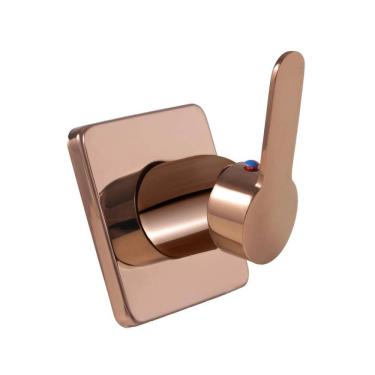 Imagem de Acabamento de Misturador Redondo Guaporé - Pingoo.casa - Dourado Rose