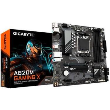 Imagem de Placa-Mãe Gigabyte A620m Gaming X, AMD AM5, M-ATX, DDR5, Chipset A620 - A620m Gaming X