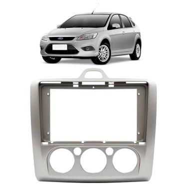 Imagem de Moldura Painel Central Multimidia 9 Polegadas Focus Ar Analógico 2009 à 2013 Som