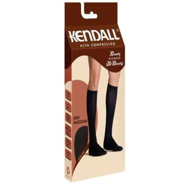 Imagem de Meia 3/4 Alta Compressão Kendall 1532 Masculina Com Ponteira (20-30 mm