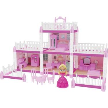 Imagem de Casinha de Boneca Casinha da Princesa 110PCS - GGB PLAST