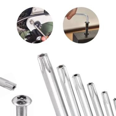 Imagem de Kit Jogo De Chave Torx Tipo L 9 Peças T10 A T50 