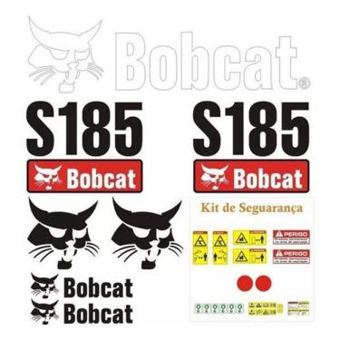 Imagem de Kit Adesivos Completo Bobcat S185 Para Tratores