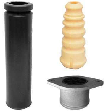 Imagem de Kit Coxim Batente Coifa Traseiro Fiesta 2003 a 2014 Newparts