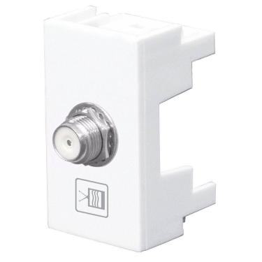 Imagem de Módulo Tomada para Antena de TV Coaxial de 75 ohms Modulare - 0109 - FAME