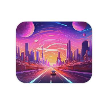 Imagem de Mouse Pad em Tecido - Cyberpunk - Space Car