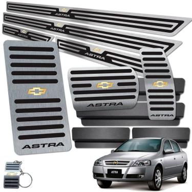 Imagem de Descanso Pedaleira Automático Soleira Astra 4 Portas Preto