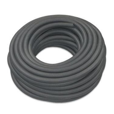 Imagem de Mangueira Sucção Aspirador de Pó PVC 1.1/2 - 20m  Cinza - Elite
