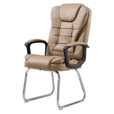 Imagem de UISLA Pé de arco estilo corrida de computador, mesa de escritório ergonômica, tecido de couro de poliuretano de camada dupla, jogos de costas altas para escritório, dormitório de estudante