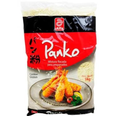 Imagem de Farinha Panko Flocada Para Empanados Alfa 1 Kg