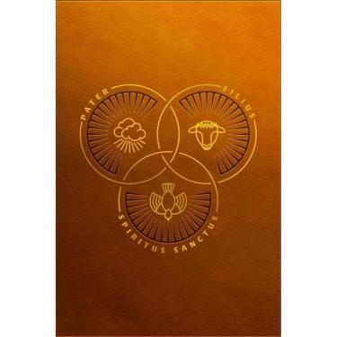 Imagem de Biblia Trindade - Marrom - Letra Grande - Heziom