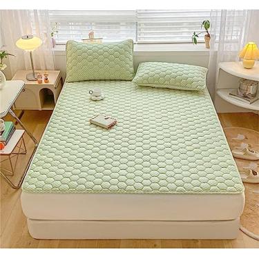 Imagem de Almofada de colchão refrescante, semi-dupla, leve, absorvente de suor, 150 * 200 cm, lavável, almofada de colchão refrescante, almofada de colchão, cor 6, almofada, almofada de cama, solteiro, capa de
