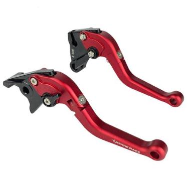 Imagem de Manete Dobrável Esportivo Zx6r Zx9r Zx10r Zx12r Zzr600 Z1000 - Stark R