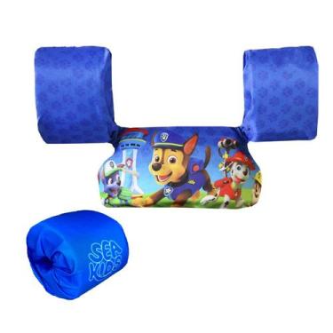 Imagem de Boia colete salva-vidas menino com boia auxiliar pat masc - SEA KIDS