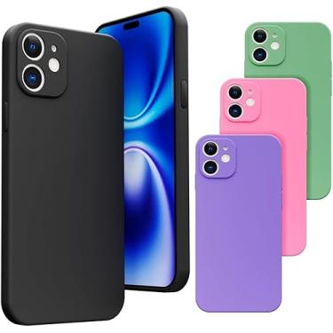 Imagem de Capa Capinha Case Compatível iPhone 11 Silicone Veludo Premium [2ASHOP] (HIBISCO)